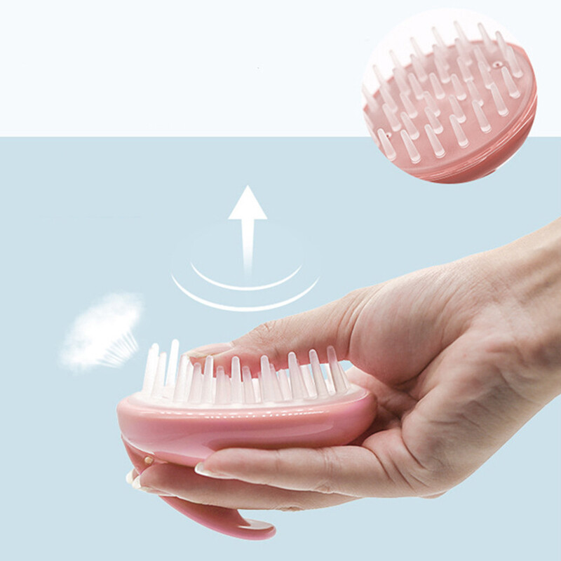 Massage Brush Comb Scalp Body Cleansing Head Care Salon Shampoo