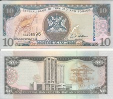 Trinidad and Tobago 52 - 10 Dollars 2006 UNC - Pick 48