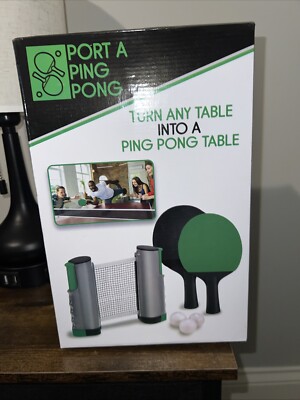 portable ping pong table