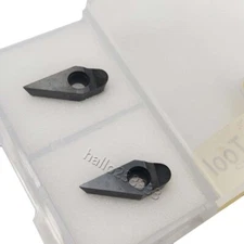 Aluminum 2PCS VCGT160430 PCD Diamond cutting tool PCD inserts Used For SVJCR/L