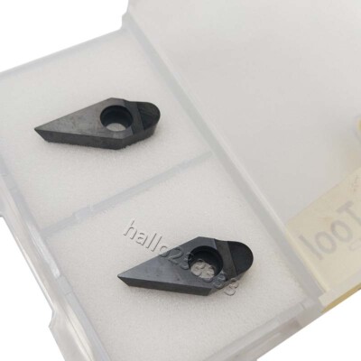 Aluminum 2PCS VCGT160430 PCD Diamond cutting tool PCD inserts Used For SVJCR/L