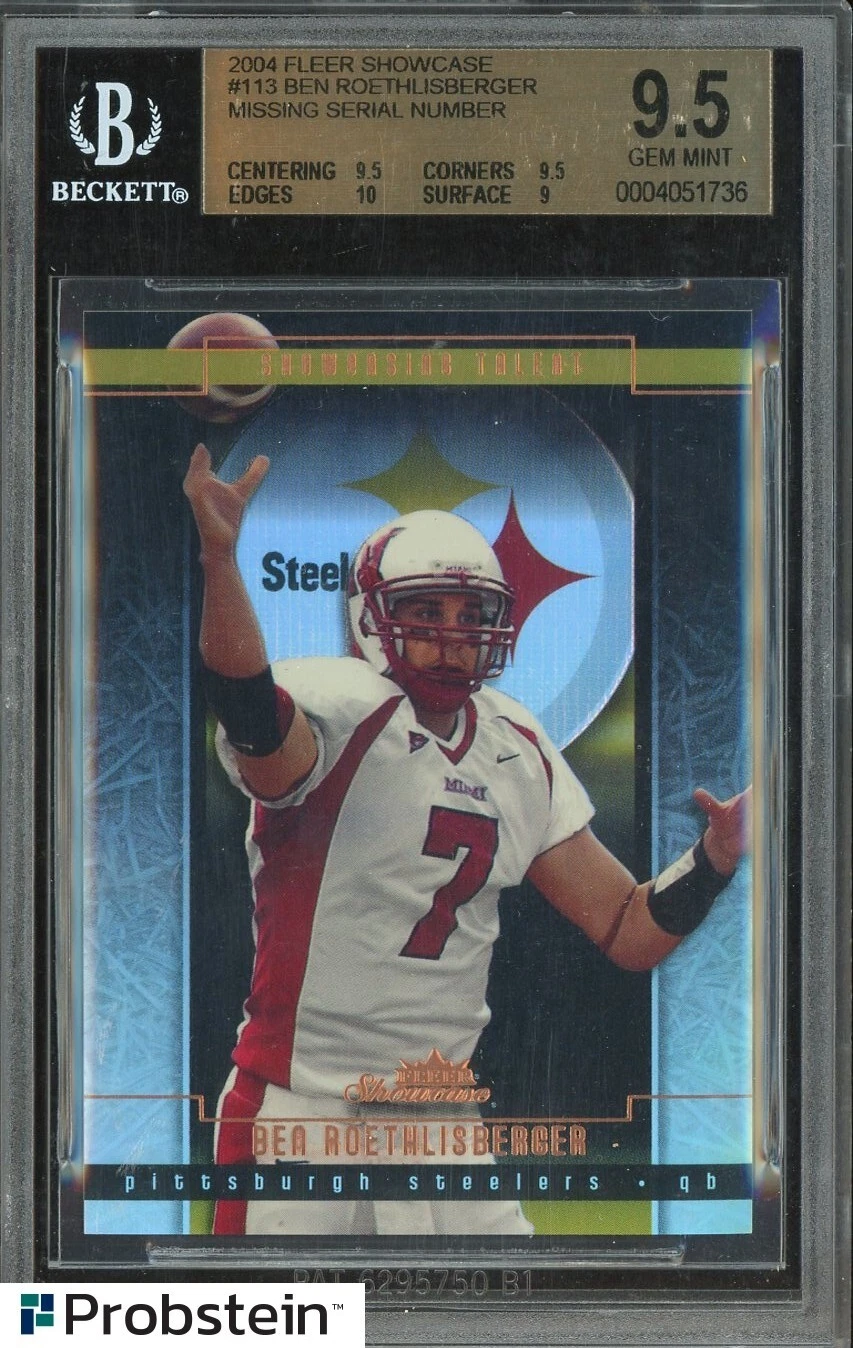 Ben Roethlisberger Fleer Showcase #113 Base