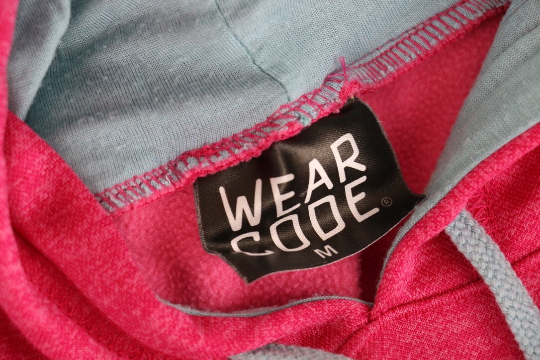 Wear Code Womens Size Medium Pullover Hoodie Pink… - image 7