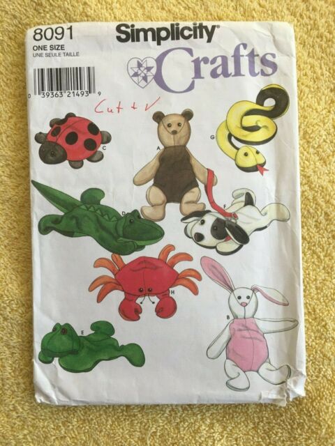 Simplicity Craft Patterns ~ ALL ARE CUT PATTERNS * ~ * ~ * ~ * ~ * Listing 3495 - Picture 2 of 3