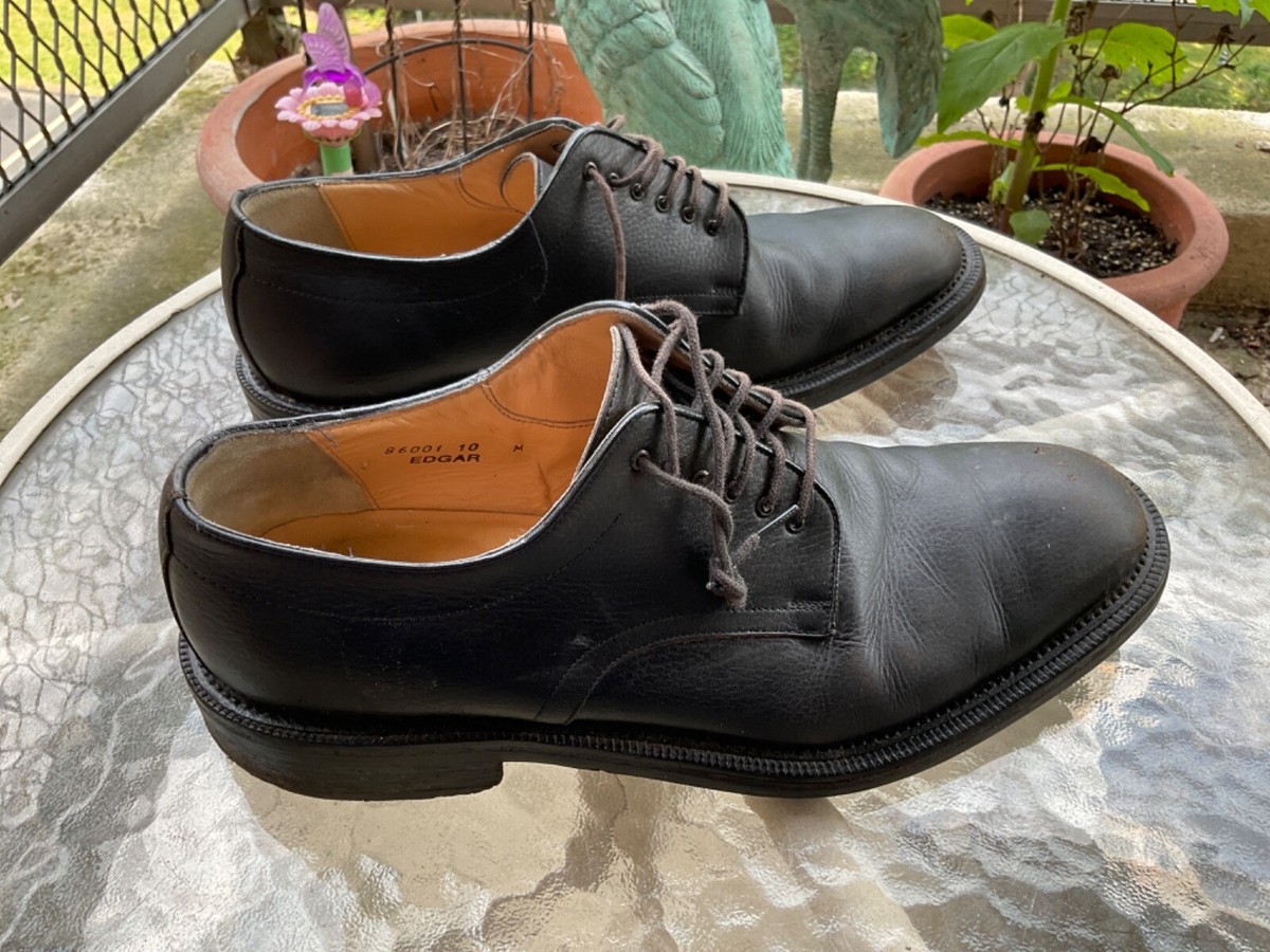 Bruno Magli Edgar dress Shoes size 10 M , Brown leather 