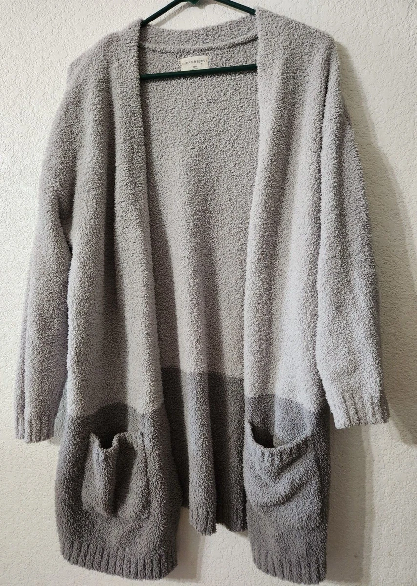 Thread and supply sherpa best sale cardigan