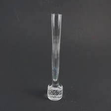 Glas Vase Solifleur Bullicante Handgefertigt Mundgeblasen ca. 24 cm hoch