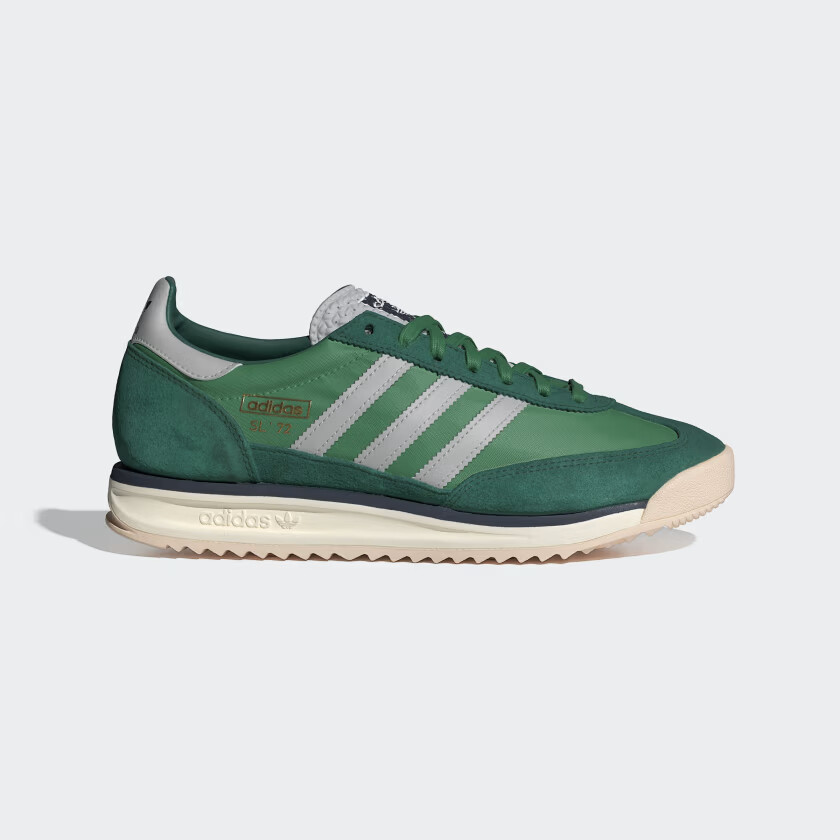 МУЖСКИЕ КРОССОВКИ ADIDAS SL 72 RS IH8016 Preloved Green / Grey Two / Collegiate Green
