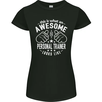 Ein Genial Personal Trainer Looks Like Damen Petite Schnitt Maglietta - Bild 1 von 4