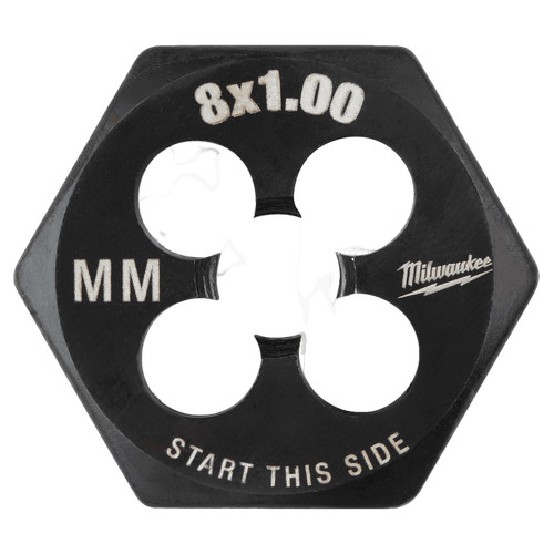Milwaukee 49-57-5345 M8-1.00 mm Metric 1" Hex Threading Die