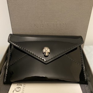 alexander mcqueen envelope card holder