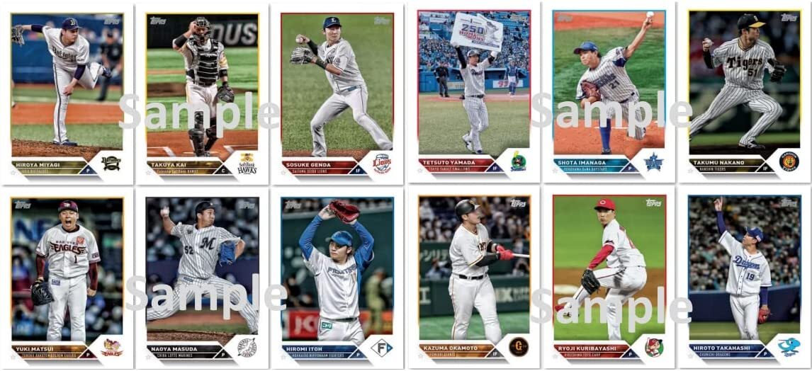 スポーツ選手 Topps 2023 NPB 2023 NPB Baseball Card Topps 2023 NPB Baseball Card | eBay