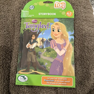 Leap Frog Tag Reader Book: Disney Tangled, Brand New
