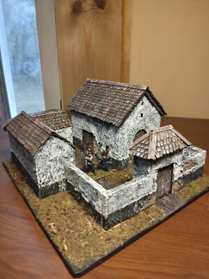 28 mm Napoleonic, all eras, Farm Complex, Scratch Built | eBay