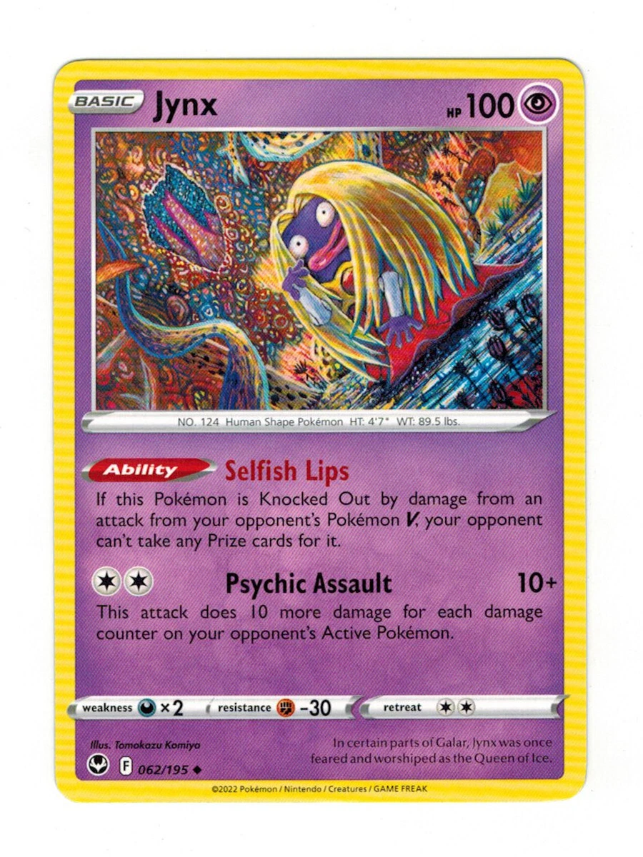 Jynx Pokémon TCG Cards for sale | eBay