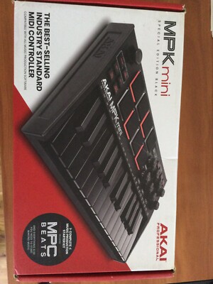 Akai MPK Mini MK3 25 Keys Keyboard Controller - Black