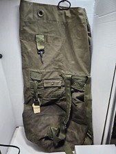 GENUINE KOREAN WAR 1952 VINTAGE COLLECTIBLE CANVAS US DUFFEL BAG LARGE