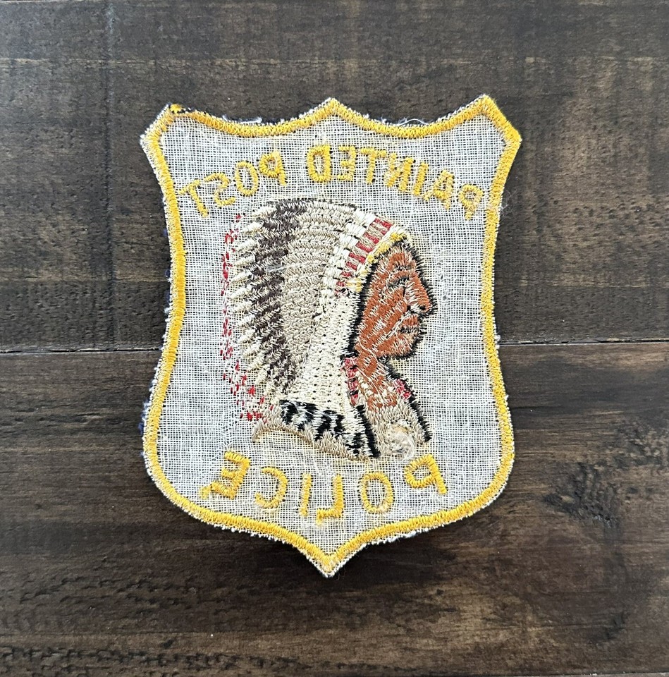 Vintage Painted Post, New York Police Patch, NY Patch eBay
