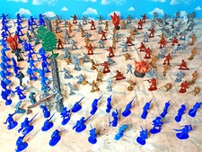 Civil War Playset 2 Pickett's Charge 54mm Toy Soldiers explosions not included