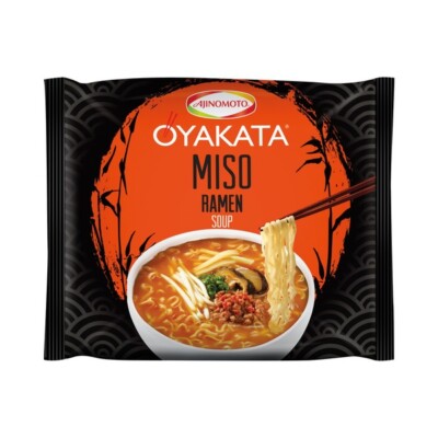 Ajinomoto Oyakata Miso Ramen Nudelsuppe Japan Style 89 g aromatisch pikant 