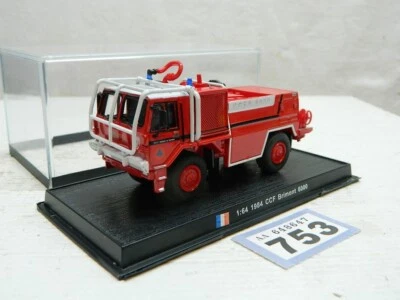 Del Prado 1:64 Moteurs à pompiers du monde français CCF Brimont 6000 - Photo 1/4