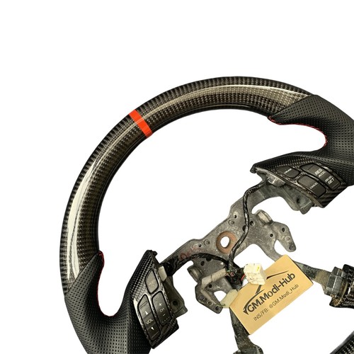 GM.Modi-Hub Carbon steering wheel for Honda 7th gen 2003-2007 Accord - Picture 5 of 7