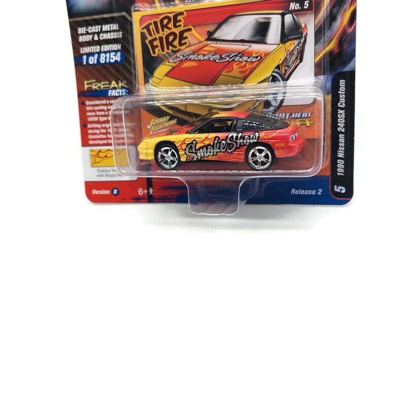 Johnny Lightning Street Freaks Import Heat 1990 Nissan 240SX New