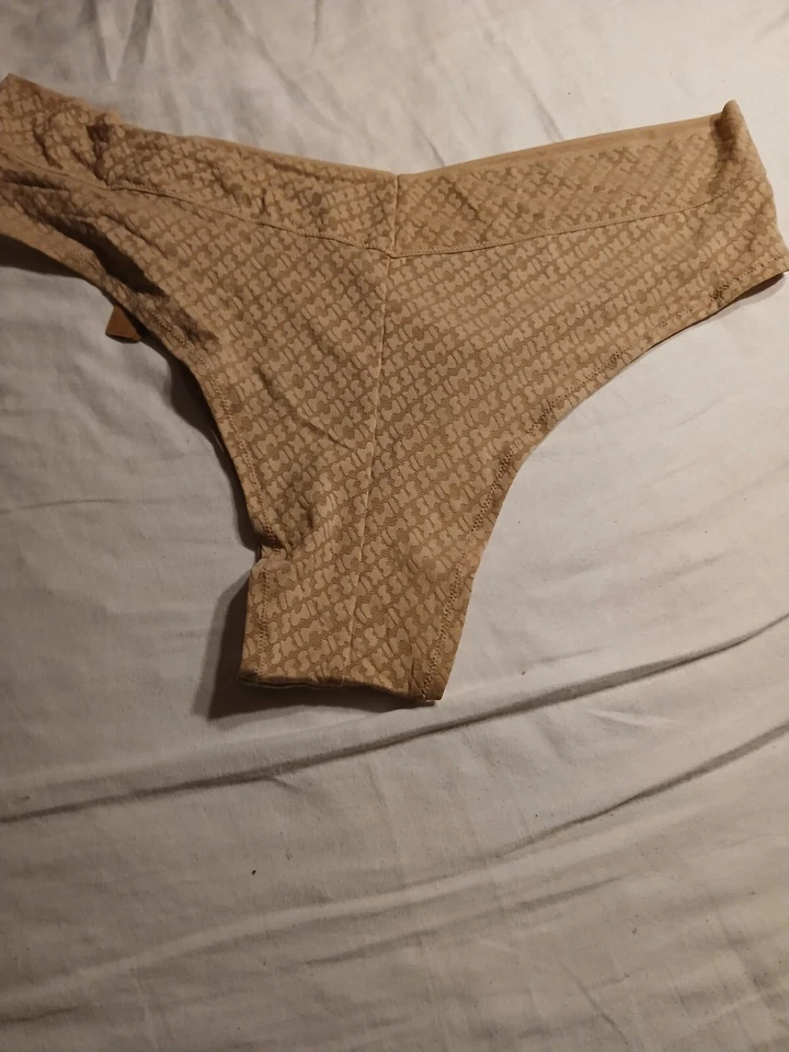 Skims Logo Mesh Boy Shorts Hipster Panty Women's 3X Clay PN-BYS-1102 G80 - Image 2 of 3