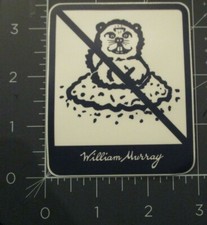 WILLIAM MURRAY Golf bill Gopherbusters 3.5X2.75