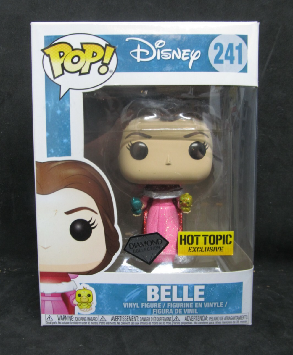 Funko Pop! BELLE #241 Disney Diamond Vinyl Collection Hot Topic