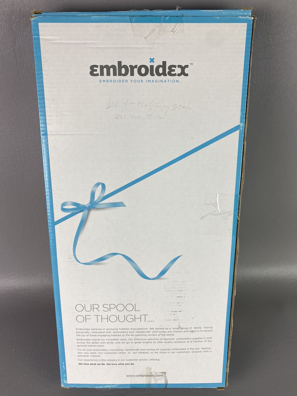 Embroidex 4 Hoop Set for Embroidery Machine Brother PE770 PE700 PE700II PE750D