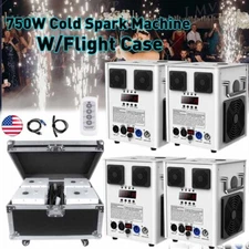 4X Cold Spark Machine 750W Fountain Firework Stage Effect Wedding DJ Party Event