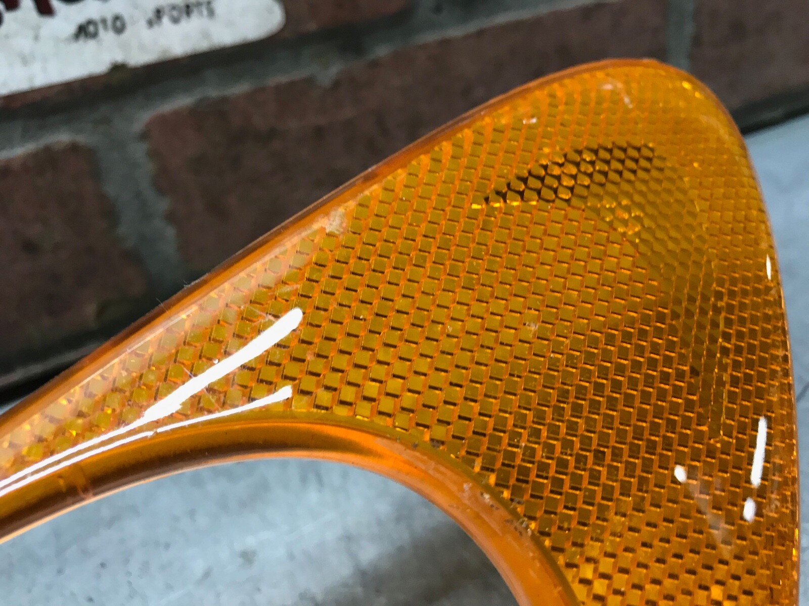2015 McLaren 650S Spider Passenger Turn Signal Lens Amber