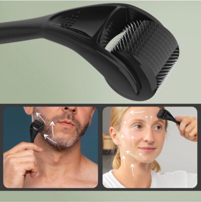 Kostech Derma Roller 2.5mm 540 Titanium Alloy Micro Needles Treating Acne Scars Wrinkles Blackheads Price In India - Buy Kostech Derma Roller 2.5mm 540 Titanium Alloy Micro Needles Treating Acne Scars Wrinkles - View #3