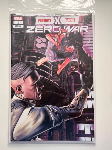 Fortnite X Marvel - ZERO WAR vol.1 - UK Variant - Midas - Meowscles - 2 comics