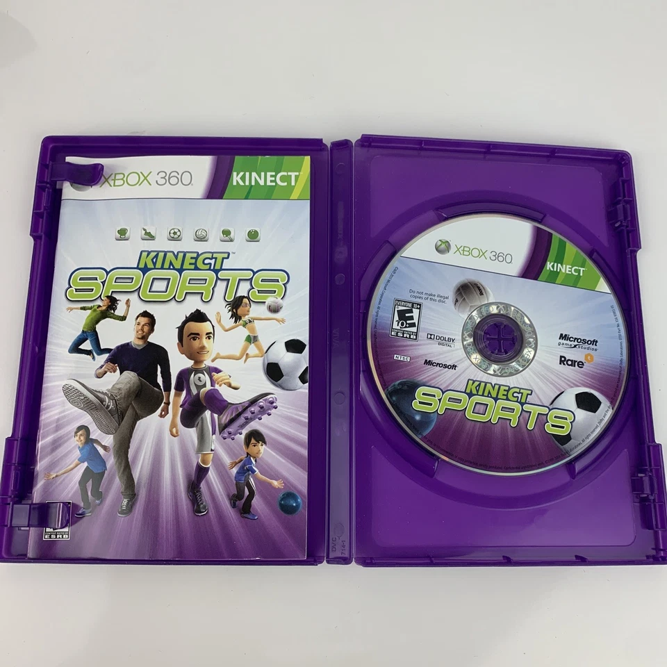 NEW Cabela’s Adventure Camp With Xbox 360 Sensor & Kinect Sports LOT ENDLESS FUN - Image 3 of 4