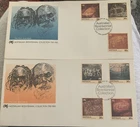 Australian  FDC 1984 Bicentennial Collection Gibb River Rock Paintings