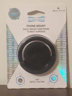 Love Handle 360 Degree Swivel Universal Hands-Free Phone Mount - Made in USA