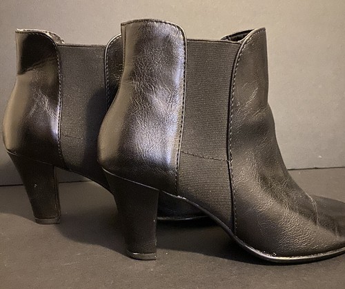 Bota negra sin cordones A2 By Aerosoles para mujer talla 8 Strole Along - Imagen 2 de 11