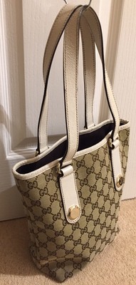 gucci monogram canvas tote
