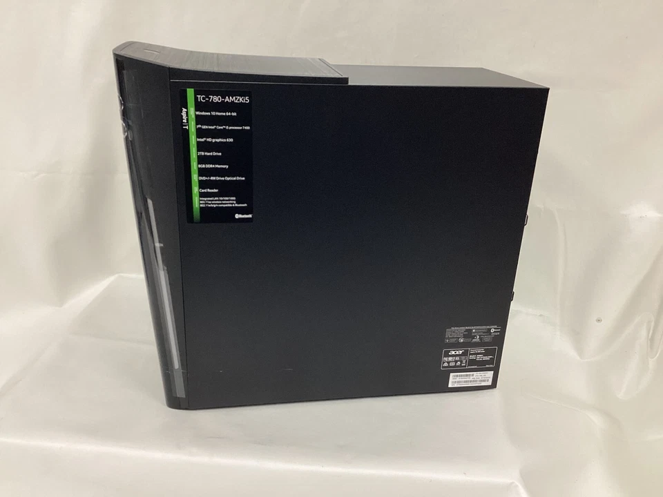 Acer Aspire Tower Desktop Intel Core i5-7400 8GB RAM 256GB SSD 2 TB HDD - Image 3 of 4