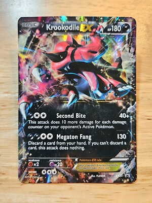 Krookodile EX XY25 NM Foil Promo Rare Pokemon Card | eBay