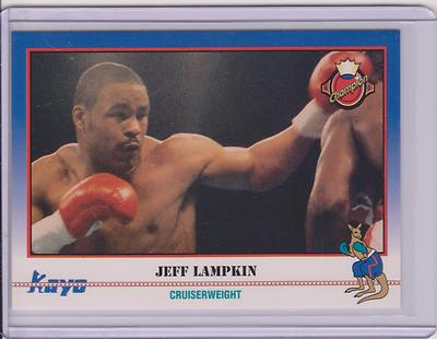1991 KAYO JEFF LAMPKIN BOXING CARD #213 ~ YOUNGSTOWN OH | eBay
