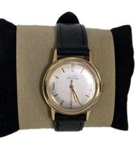 Vintage Elgin Sportsman 17 R 11/16 Deluxe Calf Wrist Band Men's Wristwatch