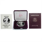 1989-S $1 1-oz Proof American Silver Eagle w/ Box, OGP &COA