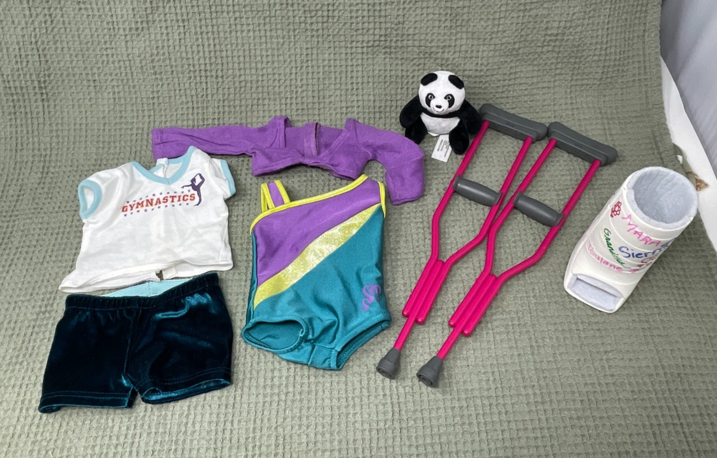 American Girl Doll McKenna Gymnastics Practice Wardrobe Cast