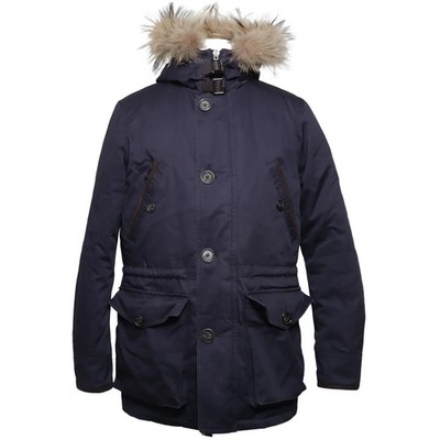 Hackett, Parka, Herren, Größe: S, Arctic Parka, Blau #bEP
