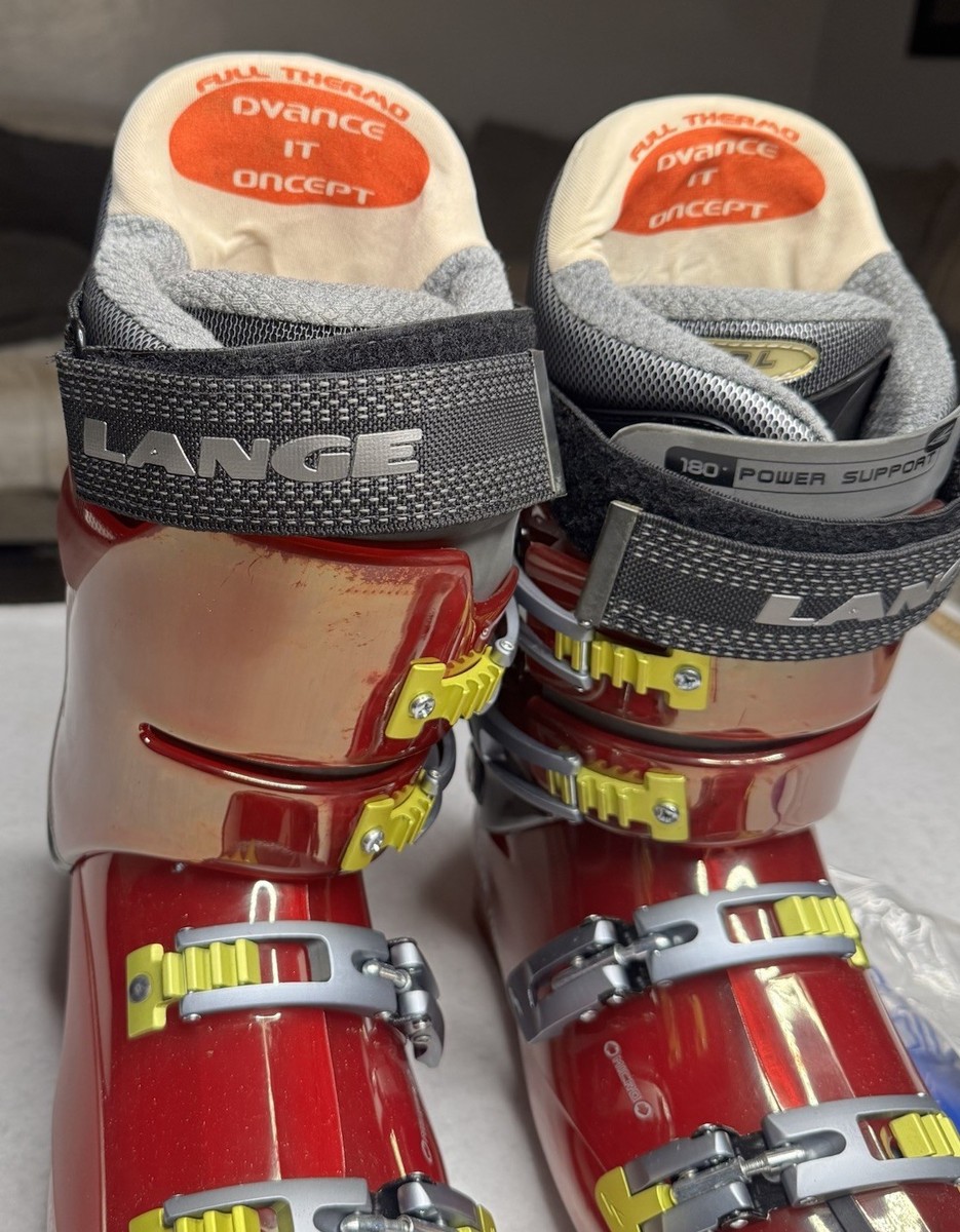 Brand New Lange Banshee 110 Red Transport Ski Boots Size US13.5