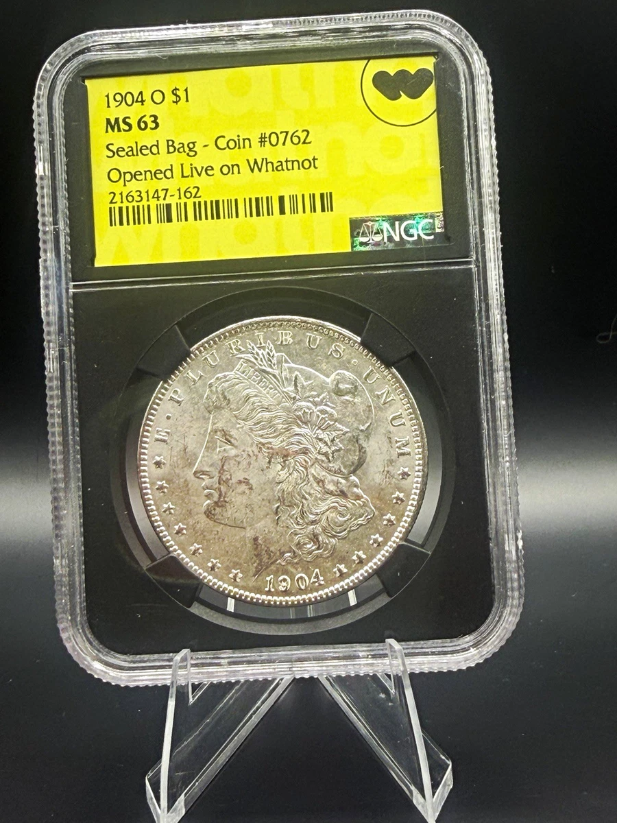 MS 63 Graded 1904 Year Morgan US Dollars (1878-1921) for sale | eBay