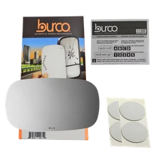 For 75-77 Corvette Flat Driver or Passenger Side Mirror Glass Multiple Options